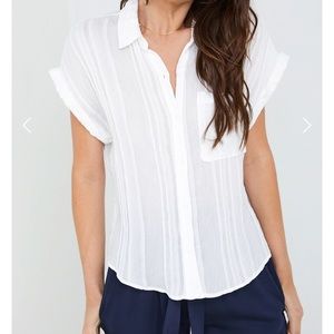 Bella Dahl, Short Sleeve Pocket Button Down